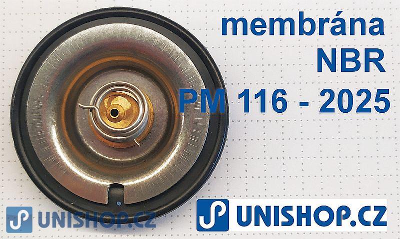 membrána NBR k MP 116-2025