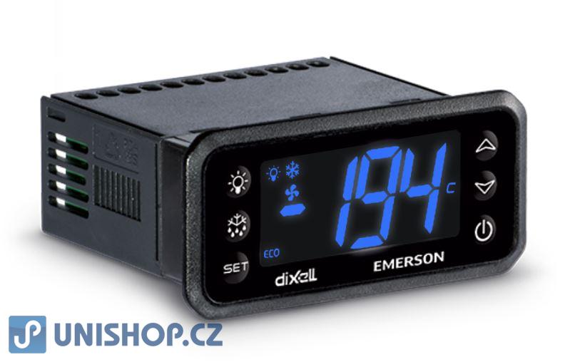 Regulátor chlazení Dixell XR60CH 5R0C1 s napájením 230V, 20A relé a modrým displ