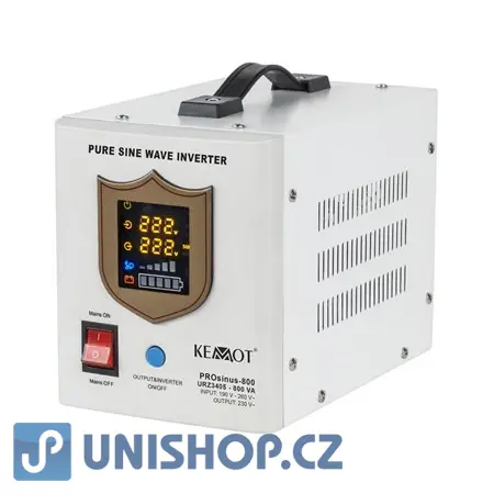 Zdroj záložní KEMOT PROsinus-800 500W 12V White