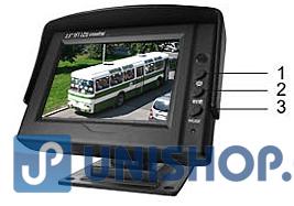 LCD color monitor TFT 3,5" JKT-735