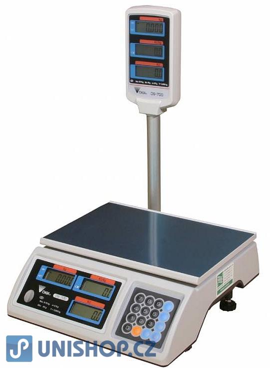 Obchodní váha DIGI DS 700 P