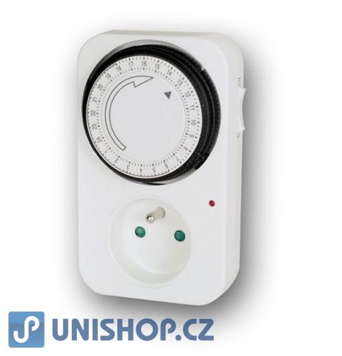 Spínací zásuvka (časový spínač) MH24/24hod/spínaná nula
