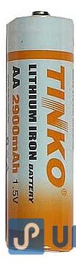 Baterie TINKO AA(R6) 1,5V lithiová