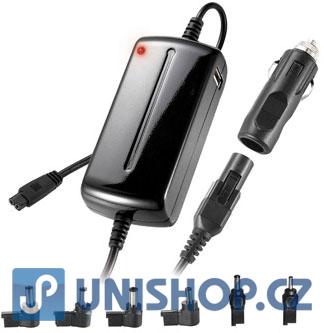 Měnič pro notebooky 12/15-24V 120W + USB 5V MWU2873