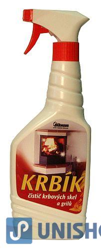 Čistič krbových skel a grilů KRBÍK  450 ml (čistič na krbová skla)