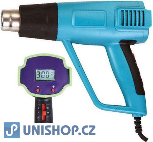 Horkovzdušná pistole ZD510 1500W s regulací teploty a displejem