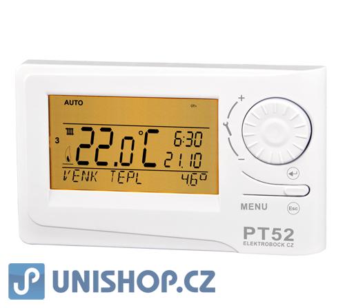 PT52 -  Termostat s OpenTherm komunikací