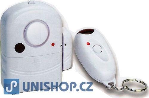 Dveřní alarm s magnetem a dálkovým ovládáním
