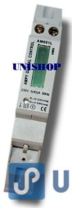AM001L Elektronický elektroměr na DIN (230V~/10A) s výstupem impulsů