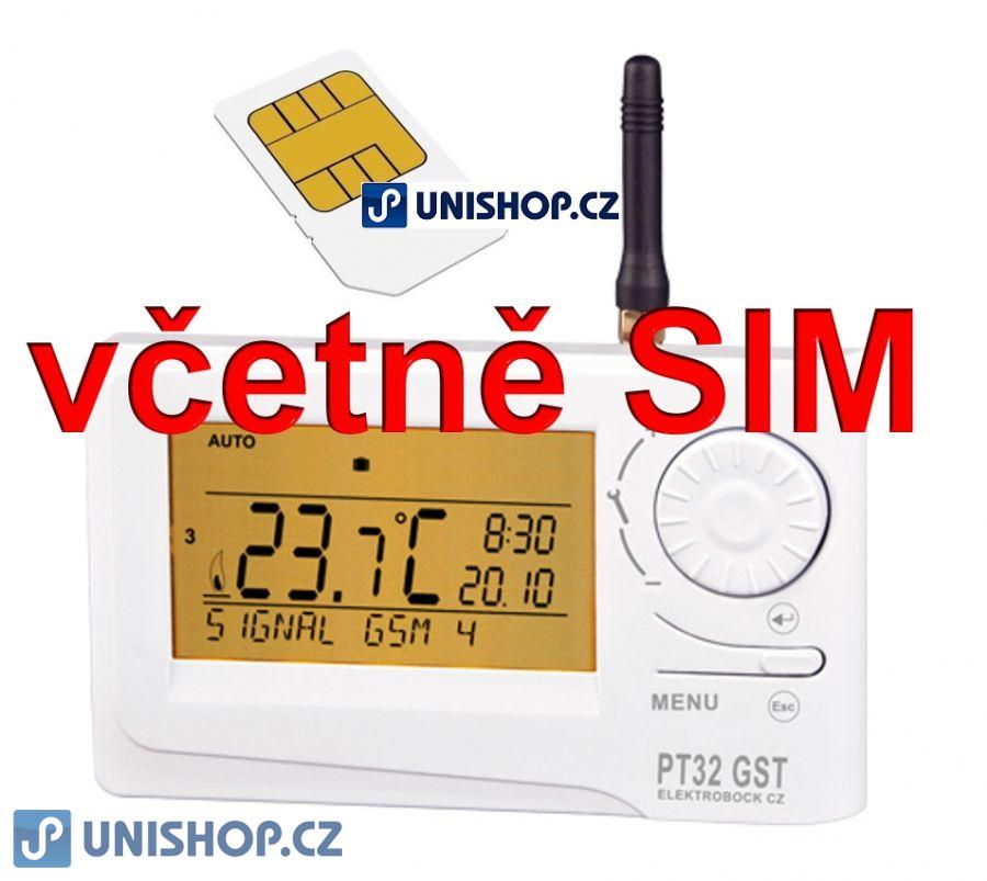 AKCE - PT32GST dálkově řízený PI sofistikovaný termostat SIM zdarma