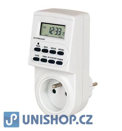 Spínací hodiny digitální 230V