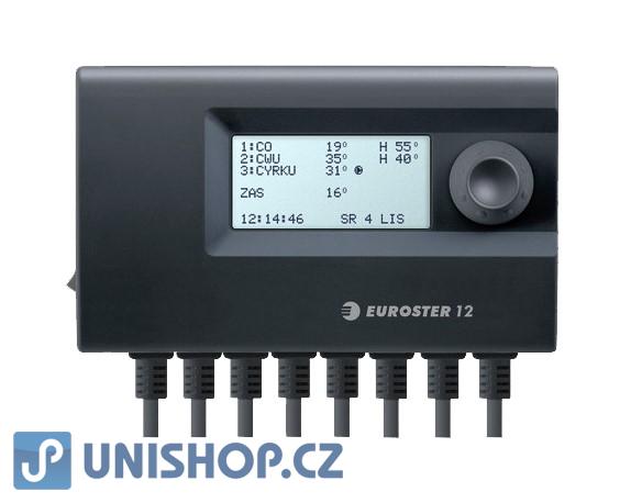 Euroster 12 regulátor pro 3 samostatné okruhy