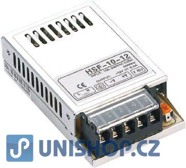 Zdroj 12V/10W spínaný HSF-10/12