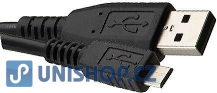 Kabel USB 2.0 konektor USB A / MICRO USB 1,8m