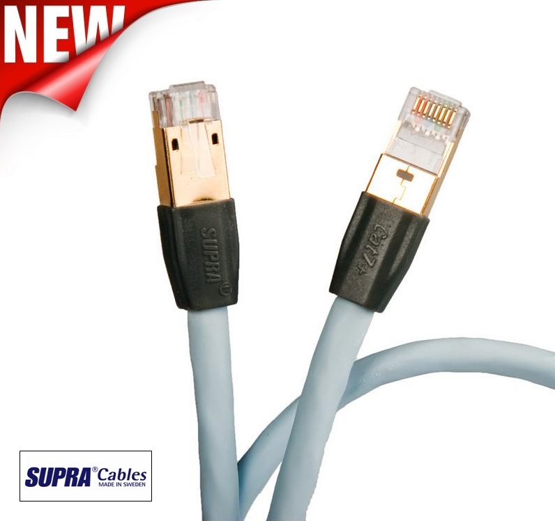 SUPRA CAT 7+ Network Patch Cable 3,0m