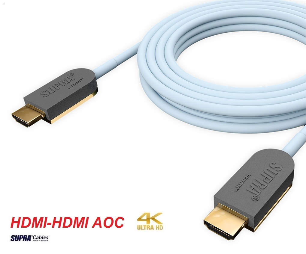 SUPRA HDMI-HDMI AOC OPTICAL 4K/HDR 