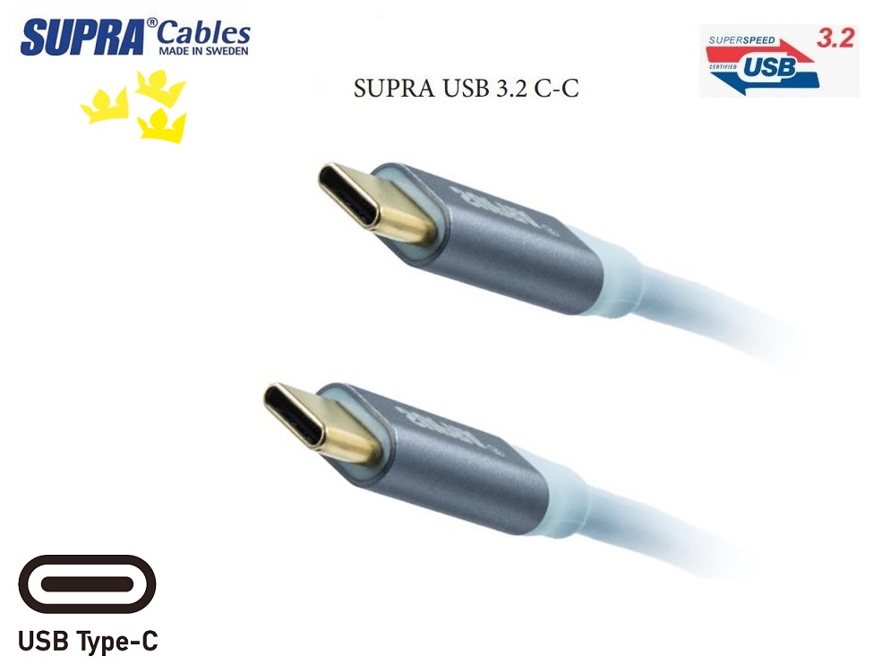 SUPRA USB 3.2 High Speed C-C