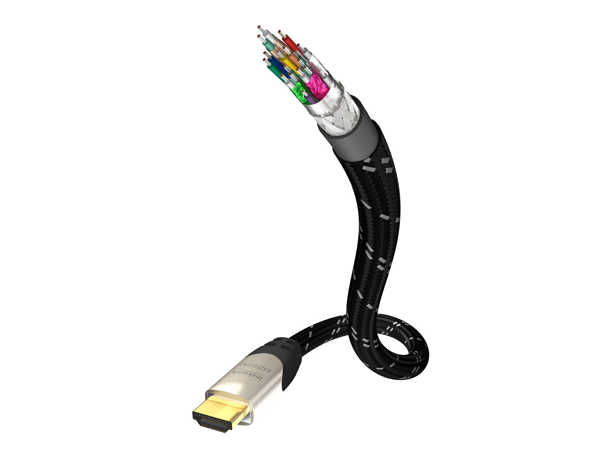 INAKUSTIK Exzellenz 3m High Speed HDMI Cable with Ethernet  HDMI 2.0b*